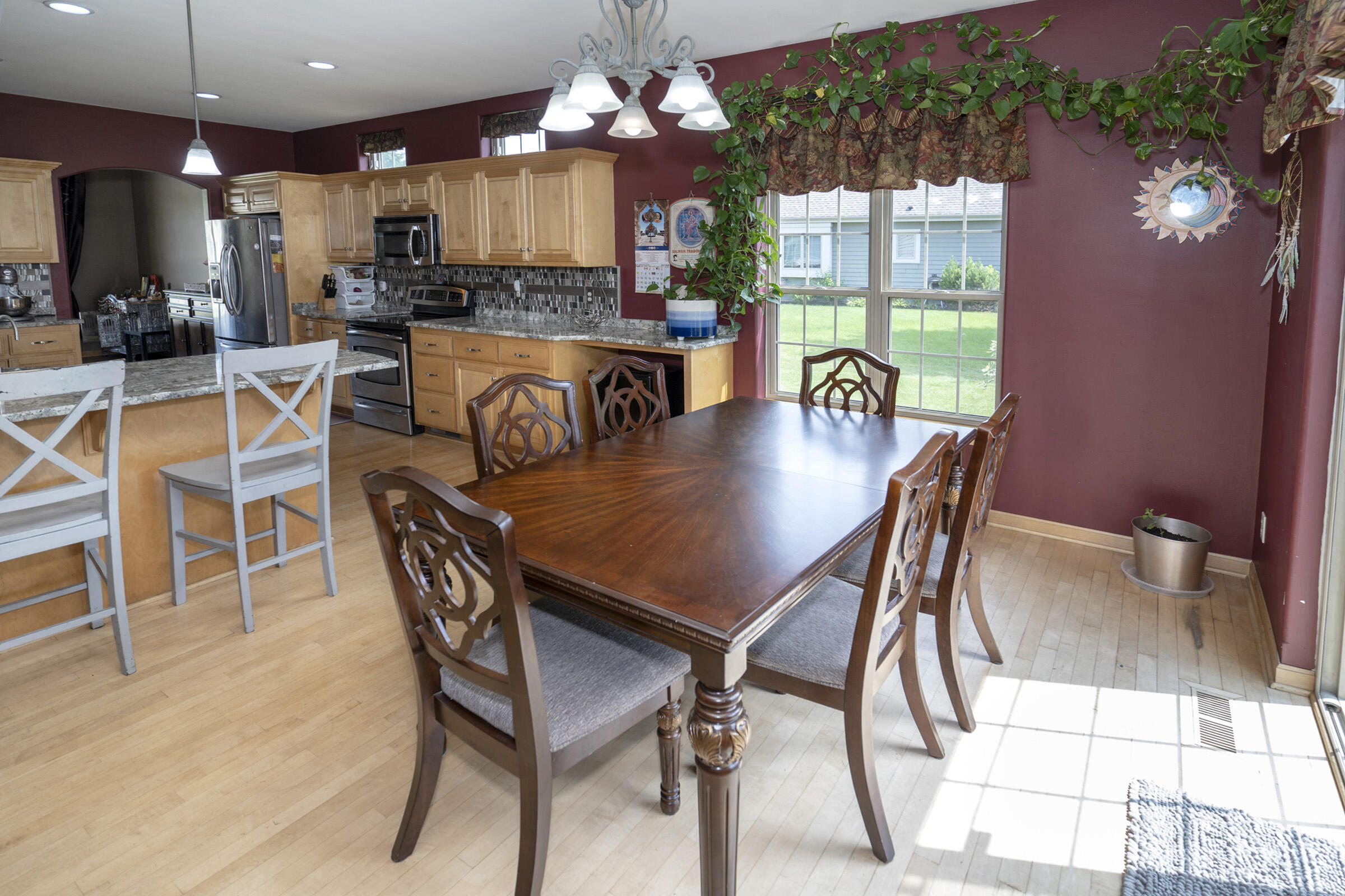 9729 West Prairie Grass Way Franklin, WI 53132 - Photo 18 of 85 Dining Rm to Kitchen