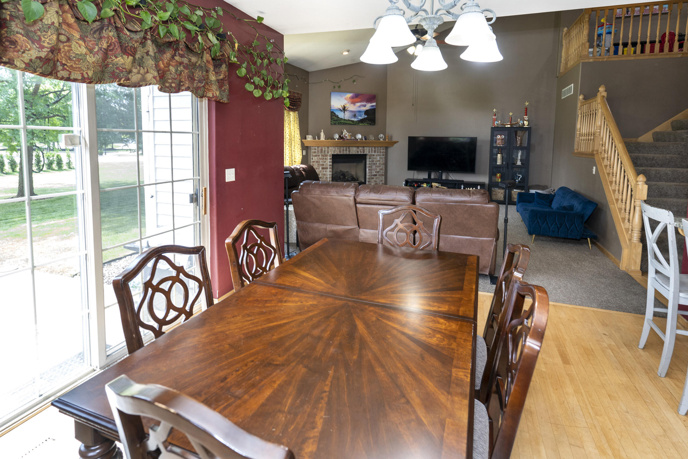 9729 West Prairie Grass Way Franklin, WI 53132 - Photo 19 of 85 Dining Rm Op-ens to Patio