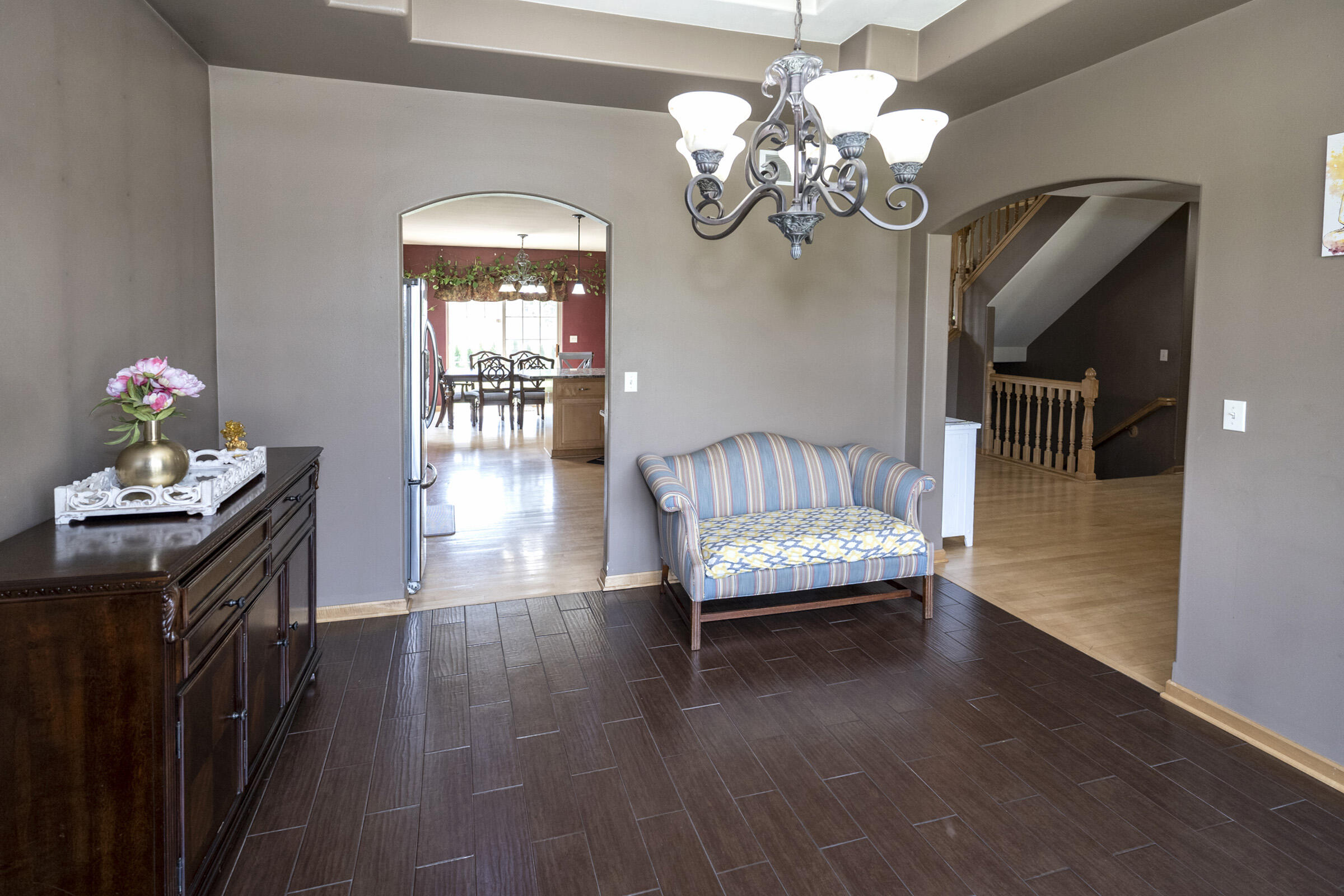 9729 West Prairie Grass Way Franklin, WI 53132 - Photo 28 of 85 Flex Room to Kitchen