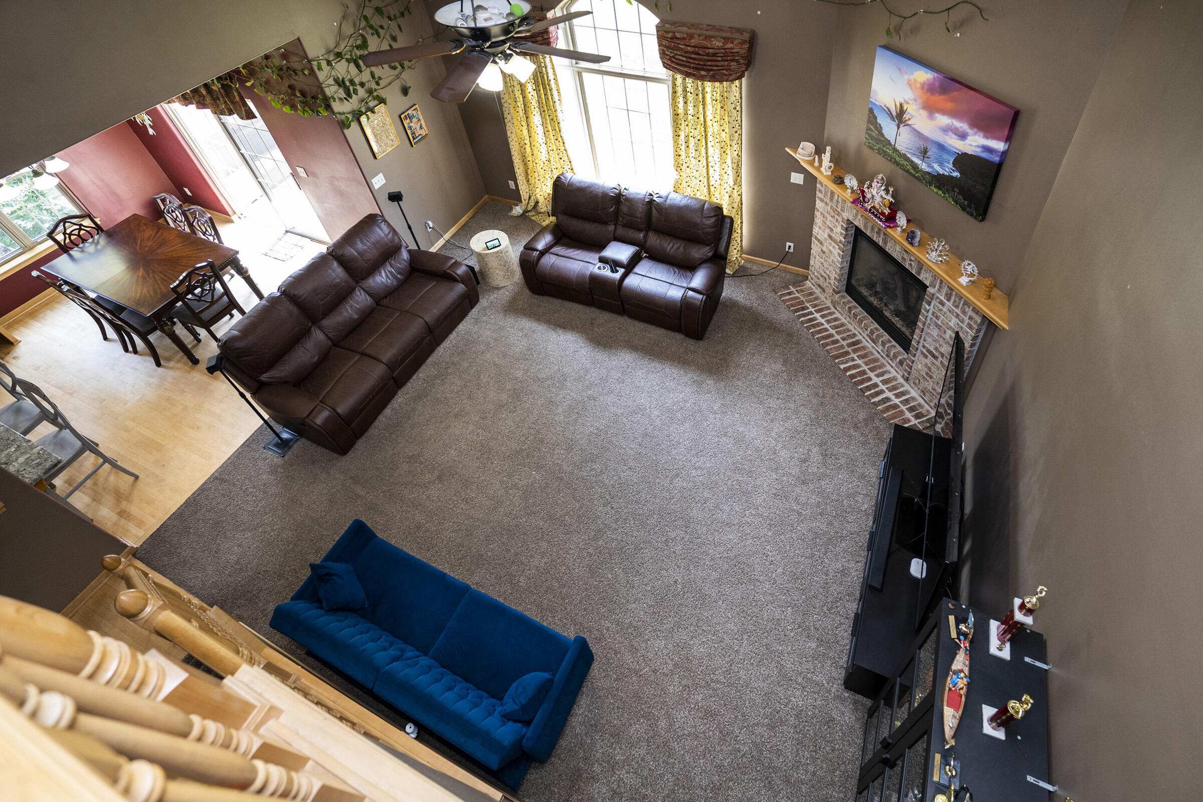 9729 West Prairie Grass Way Franklin, WI 53132 - Photo 41 of 85 Loft View of Great Room