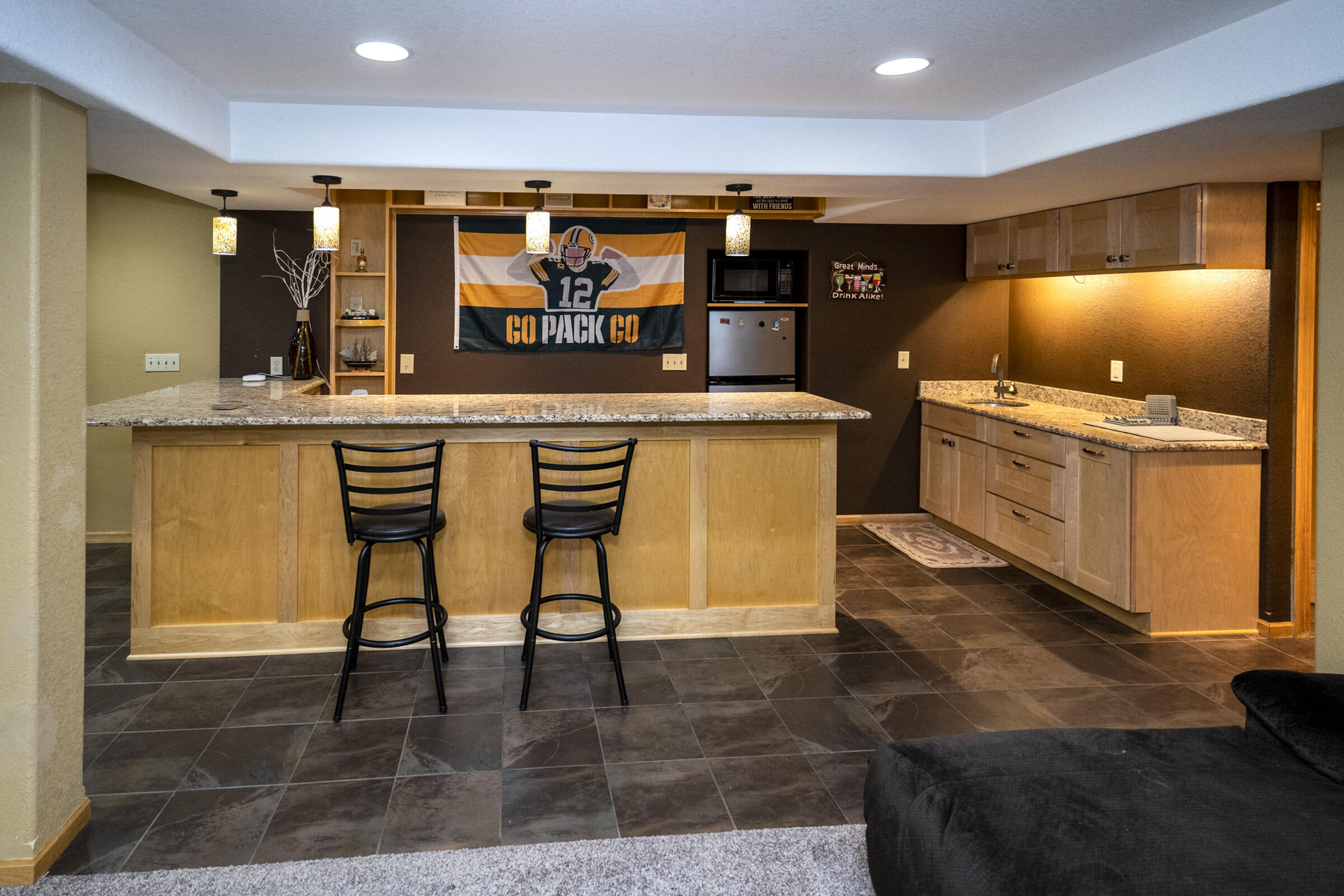 9729 West Prairie Grass Way Franklin, WI 53132 - Photo 59 of 85 Rec Room Wet Bar