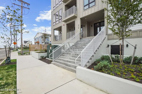 a view of a building with outdoor space