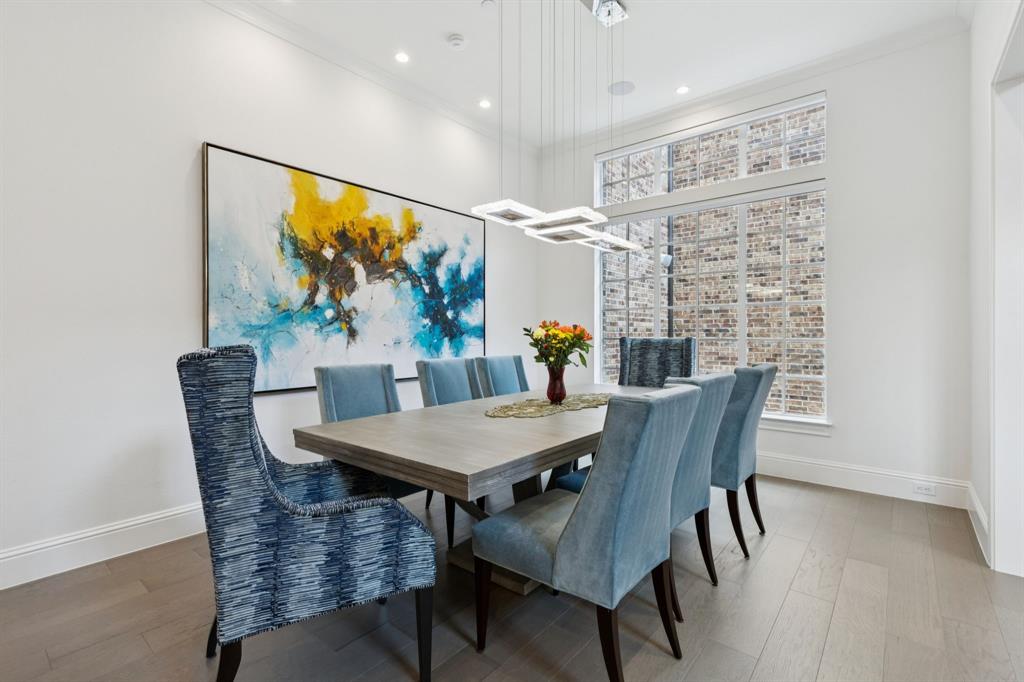 818 Brett Drive Allen, TX 75013 - Photo 6 of 28 a view of a dining room with furniture window and outside view