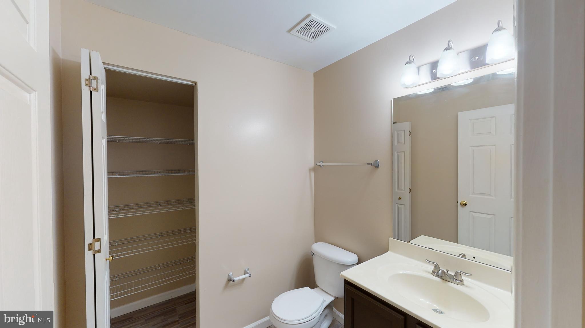 1502 Shellford Lane Accokeek, MD 20607 - Photo 23 of 39 Master linen closet. New, lovely, double vanity.