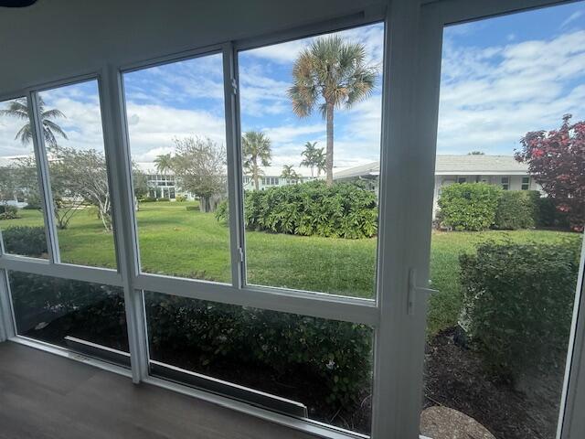 5520 North Ocean Boulevard, Unit 111 Ocean Ridge, FL 33435 - Photo 27 of 63 impact windows over looking courtyard