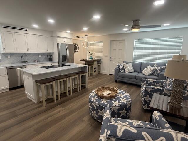 5520 North Ocean Boulevard, Unit 111 Ocean Ridge, FL 33435 - Photo 3 of 63 across living area thru unit