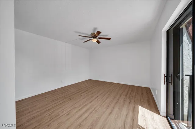 wooden floor in an empty room