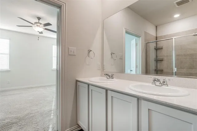 a view of bathroom with shower
