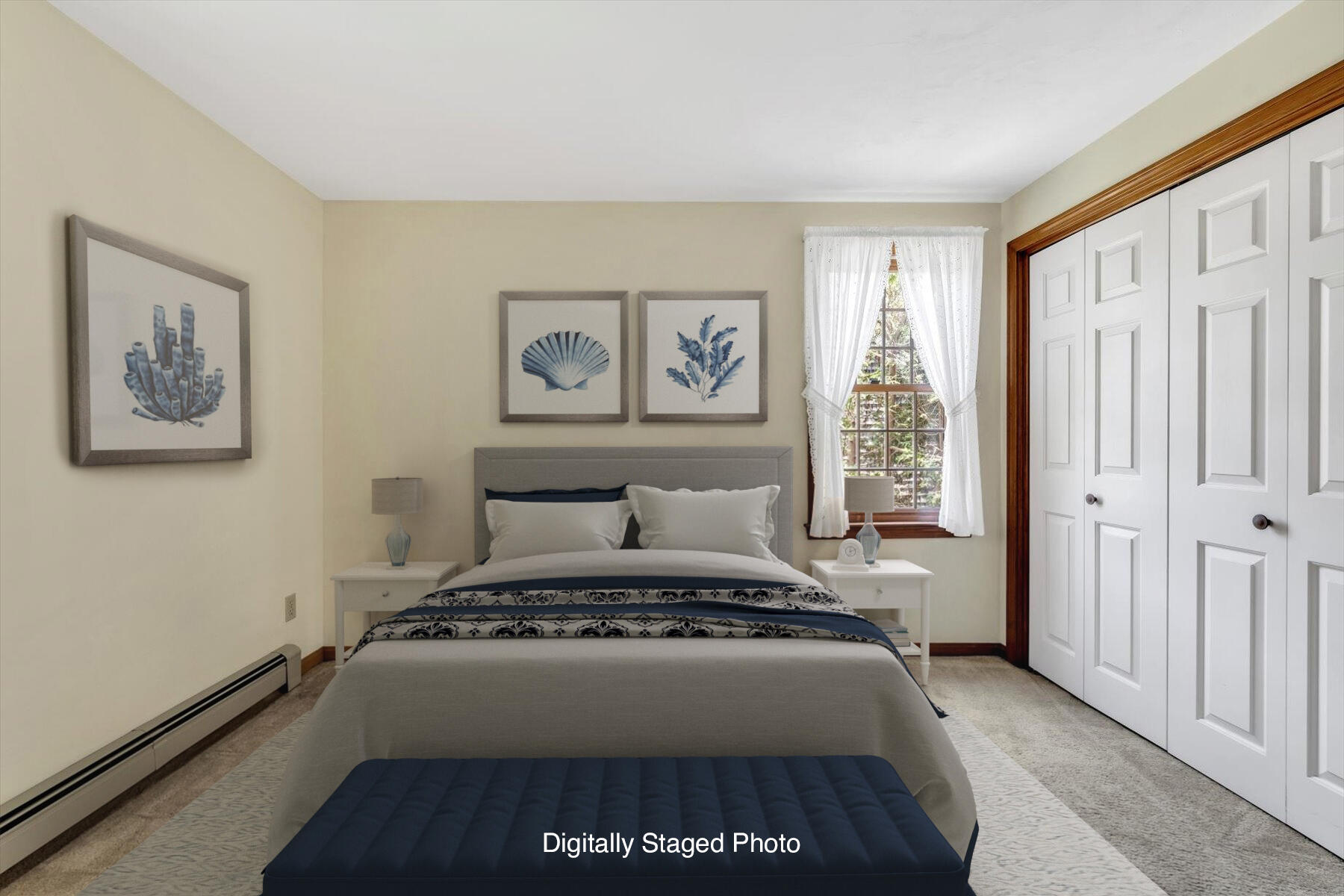 18 Pheasant Run Road Harwich, MA 02645 - Photo 22 of 51 a large bed sitting in a bedroom next to a window