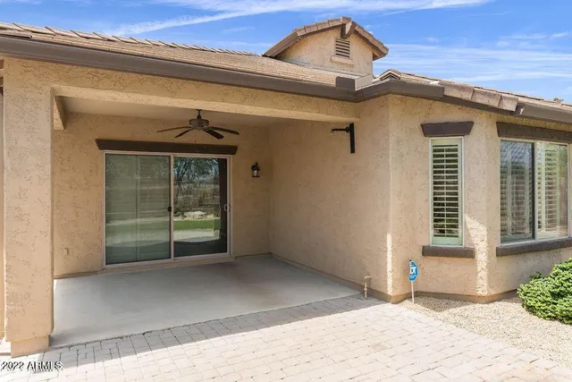 a view of a house with a balcony