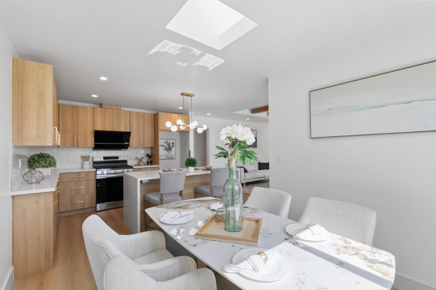 1381 Hampton Drive Sunnyvale, CA 94087 - Photo 17 of 28 a view of a dining room with furniture