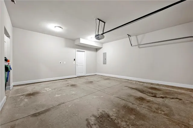 a view of a room with rack on the wall