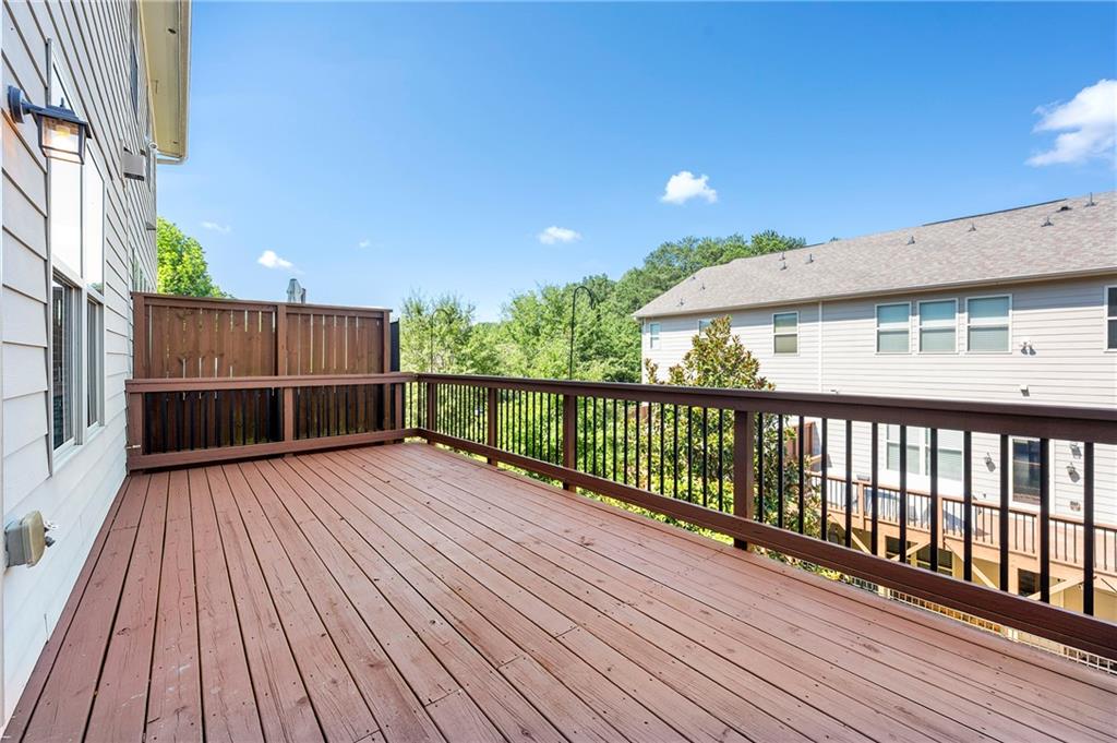 2140 Coventry Drive Brookhaven, GA 30319 - Photo 26 of 29 a view of wooden deck
