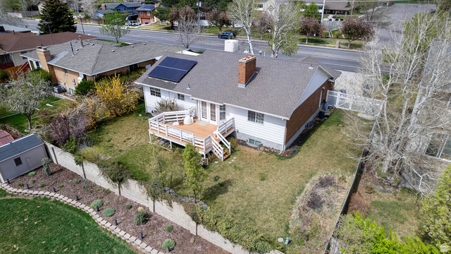 1822 East 9800th Street South Sandy, UT 84092 - Photo 15 of 38 Aerial perspective of suburban area
