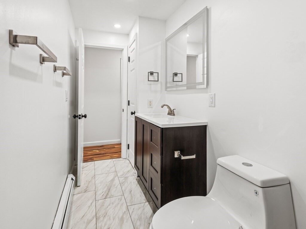 38 Hilda Street, Unit 1 Worcester, MA 01606 - Photo 20 of 38 a bathroom with a sink toilet and shower