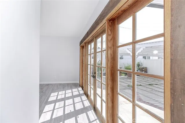 a view of an entryway