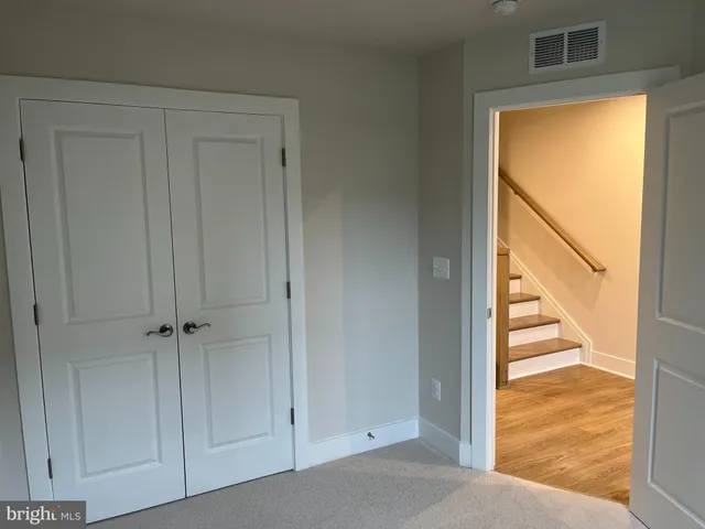 a view of front door