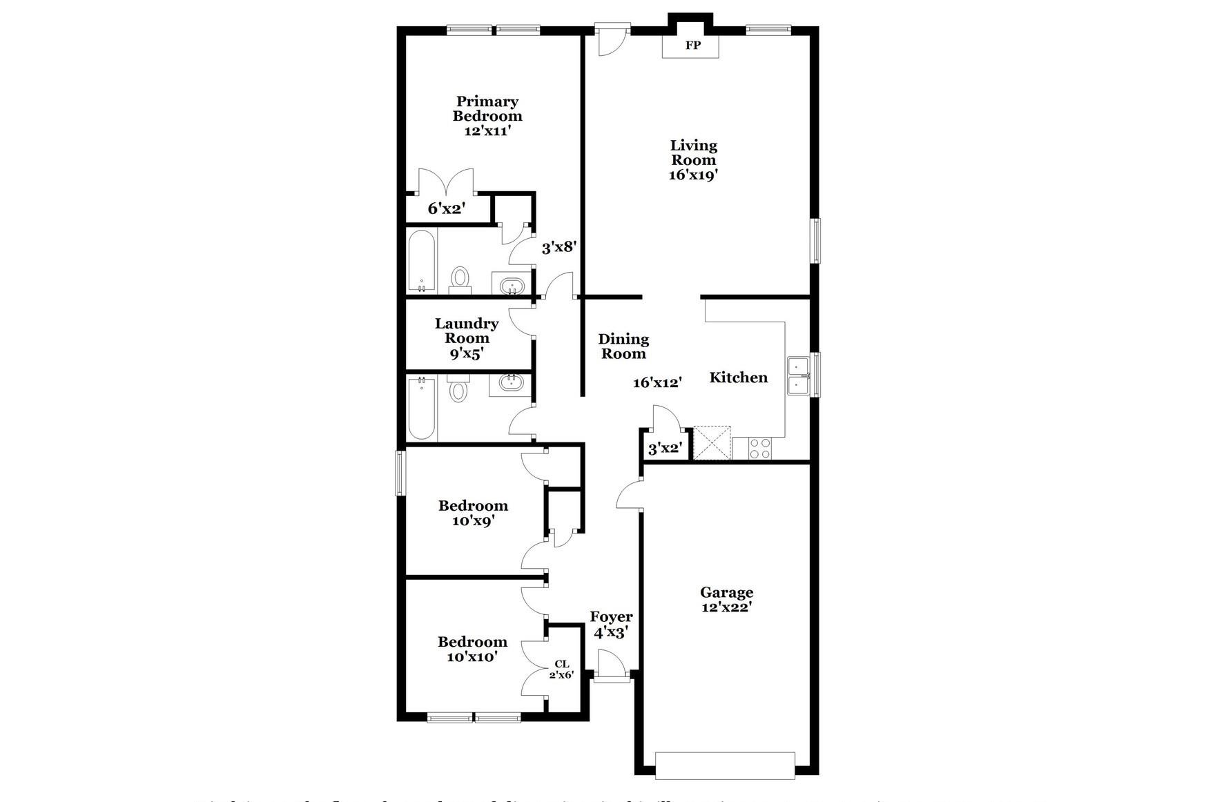 3624 Crowders View Drive Gastonia, NC 28052 - Photo 16 of 16 a picture of a bench in front of a wall