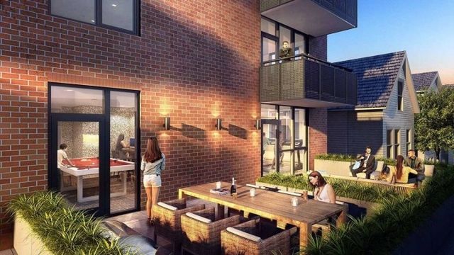 Undisclosed Address Chicago, IL 60657 - Photo 10 of 12 an outdoor space with patio