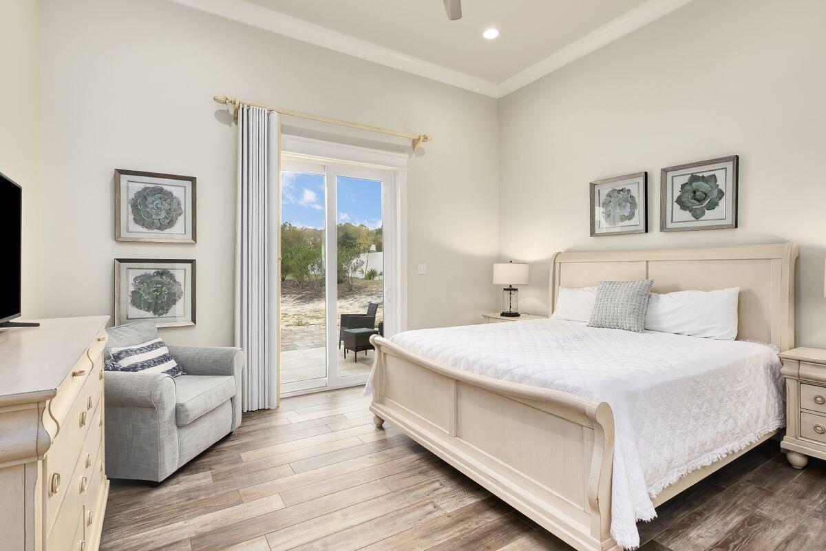 240 Overlook Drive Miramar Beach, FL 32550 - Photo 17 of 47 a bedroom with a large bed and a couch