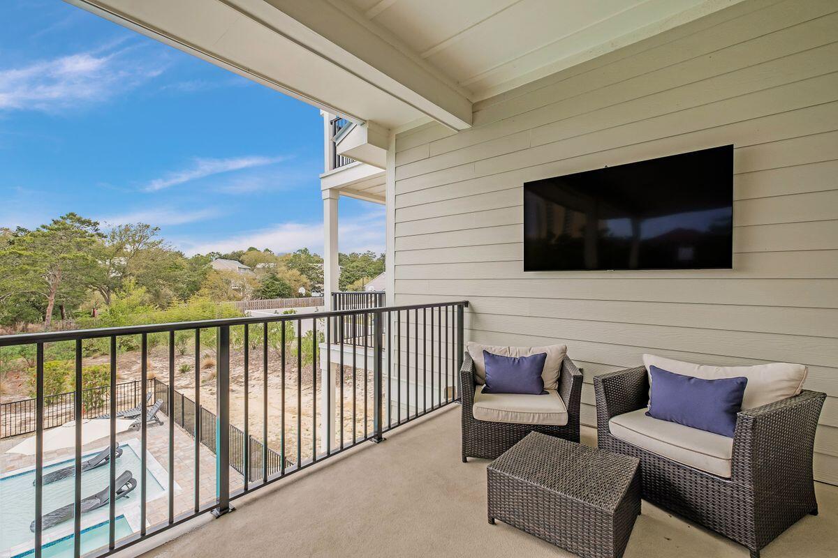 240 Overlook Drive Miramar Beach, FL 32550 - Photo 27 of 47 a view of a couches and a flat screen tv