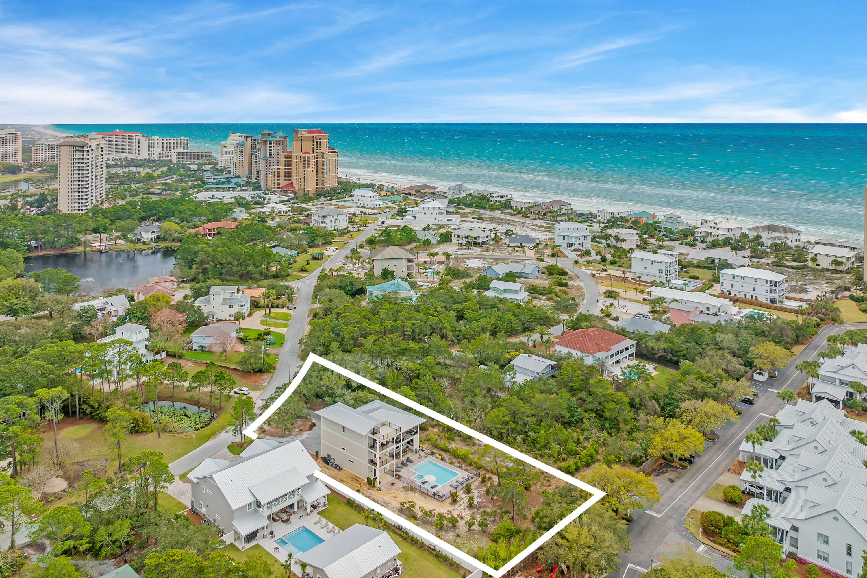 240 Overlook Drive Miramar Beach, FL 32550 - Photo 3 of 47 a view of a balcony with an ocean