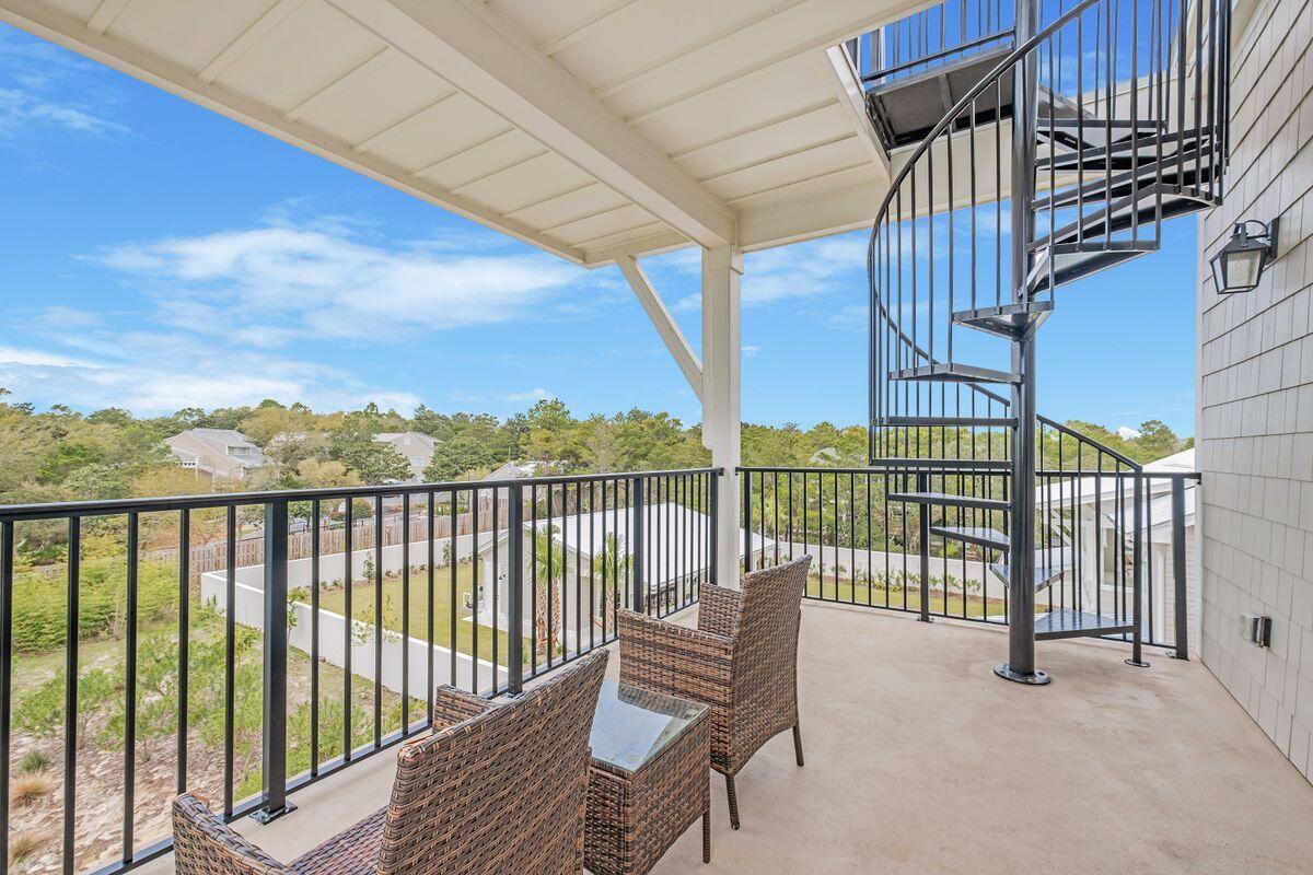 240 Overlook Drive Miramar Beach, FL 32550 - Photo 43 of 47 a view of a balcony with furniture