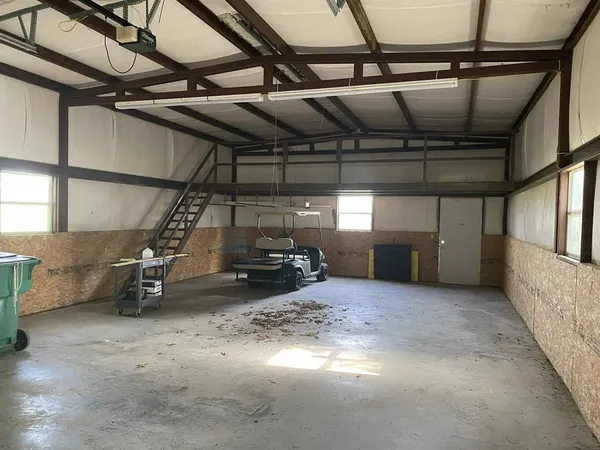 a view of car garage
