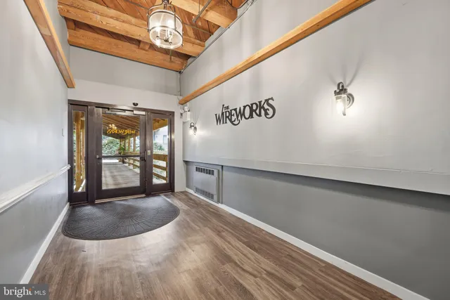 a view of an entryway