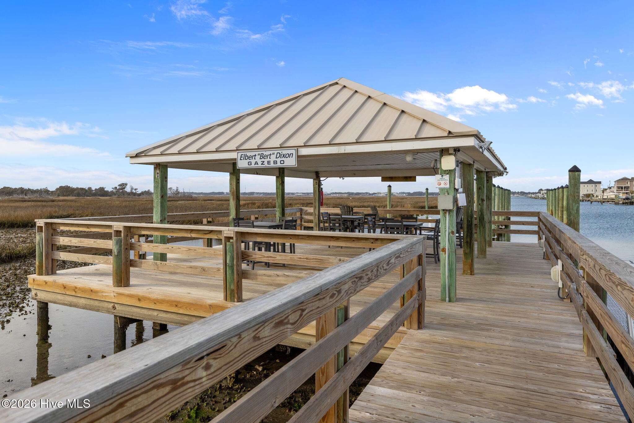 602 West Fort Macon Road, Unit 115 Atlantic Beach, NC 28512 - Photo 16 of 25 Walk way to Gazebo