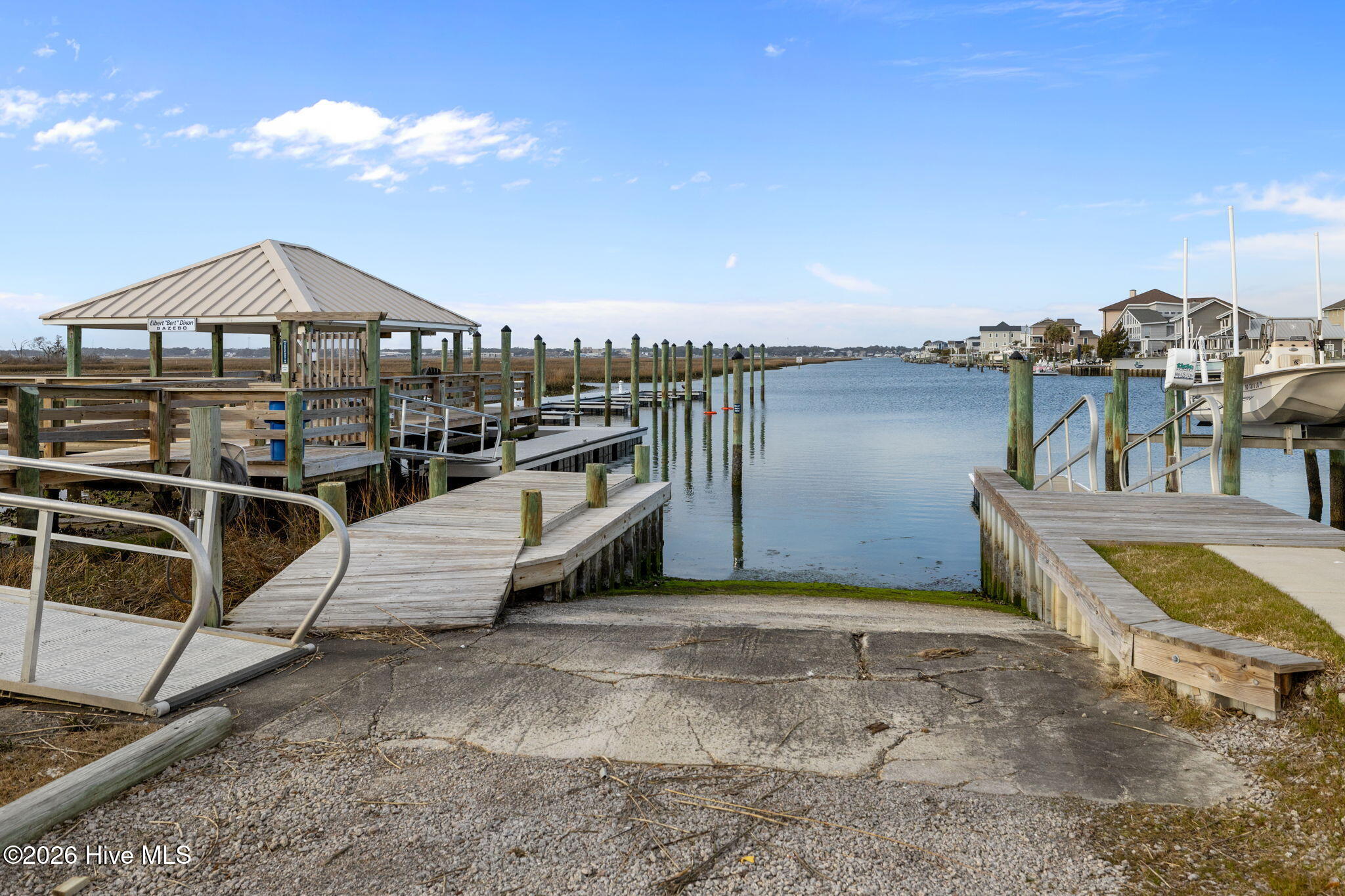 602 West Fort Macon Road, Unit 115 Atlantic Beach, NC 28512 - Photo 17 of 25 Walk way to Gazebo