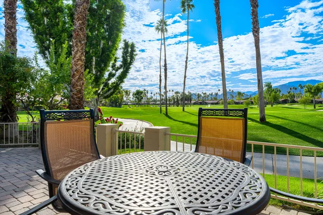 a view of outdoor space with a garden and entertaining space
