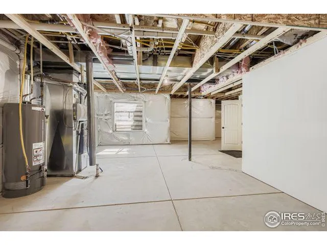 a view of a storage room