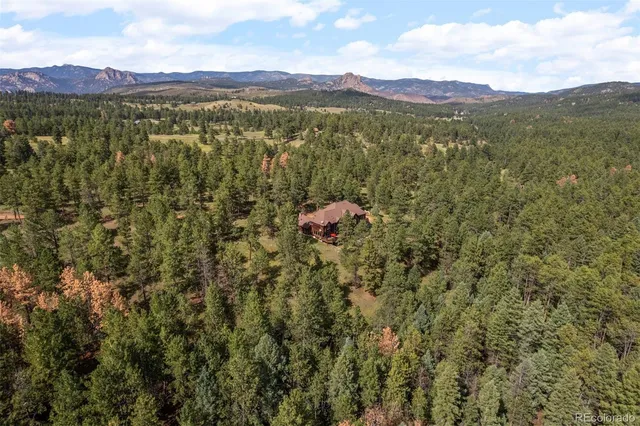 a view of a lake with a mountain