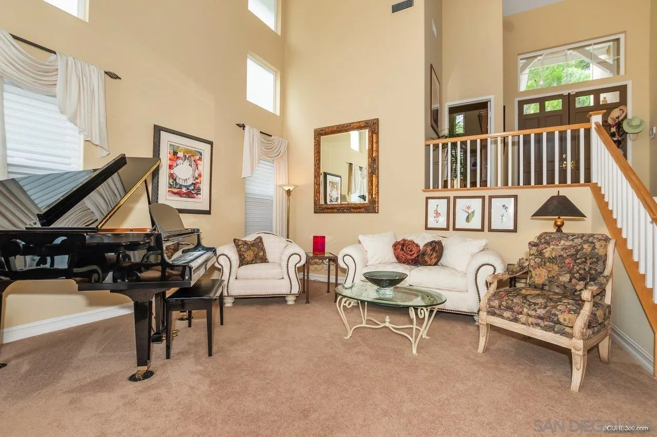 2451 Selkirk Row La Jolla, CA 92037 - Photo 6 of 37 a living room with furniture and a large window