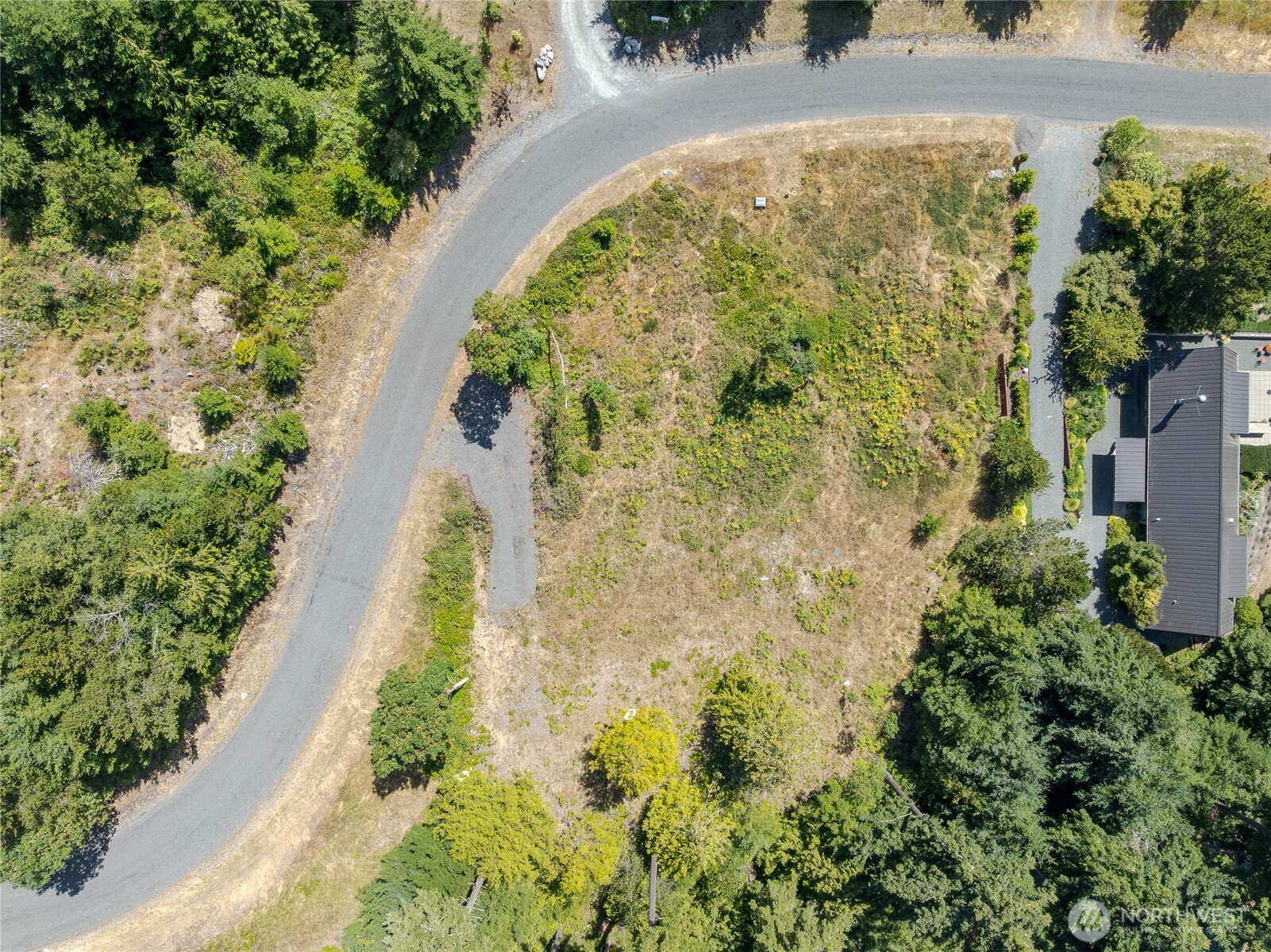 295 Rum Runner Road Lopez Island, WA 98261 - Photo 15 of 37 a view of a swimming pool with a garden