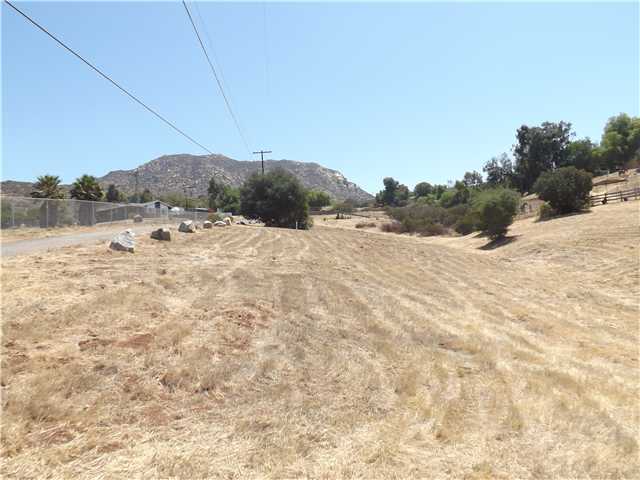 14420 Rios Canyon Road El Cajon, CA 92021 - Photo 15 of 25 Lower pasture. This portion of the property is not fenced. You can see the house in the top left part of the photo.