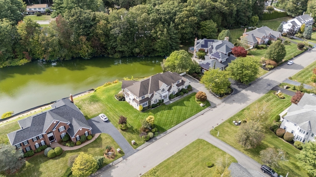 19 Cherokee Road Canton, MA 02021 - Photo 36 of 42 an aerial view of a house having swimming pool
