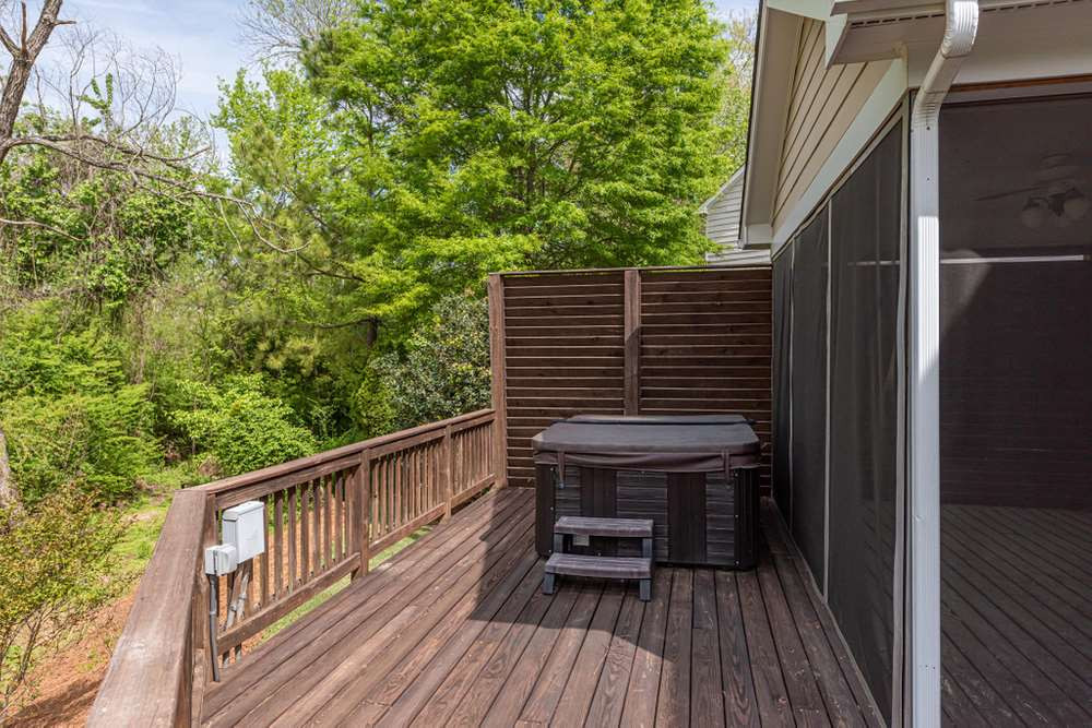 3105 Hummer Way Raleigh, NC 27614 - Photo 28 of 30 Additional deck section behind screen porch. Deck