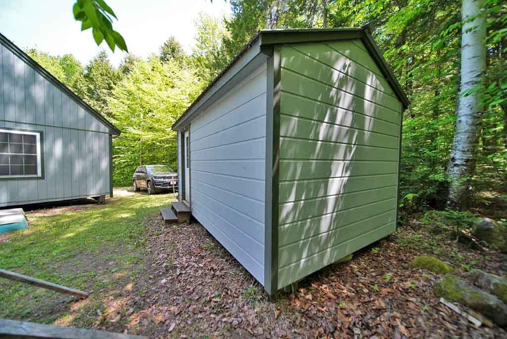 323 Sandy Beach Road Danforth, ME 04424 - Photo 28 of 81 rear-storage-shed-maine