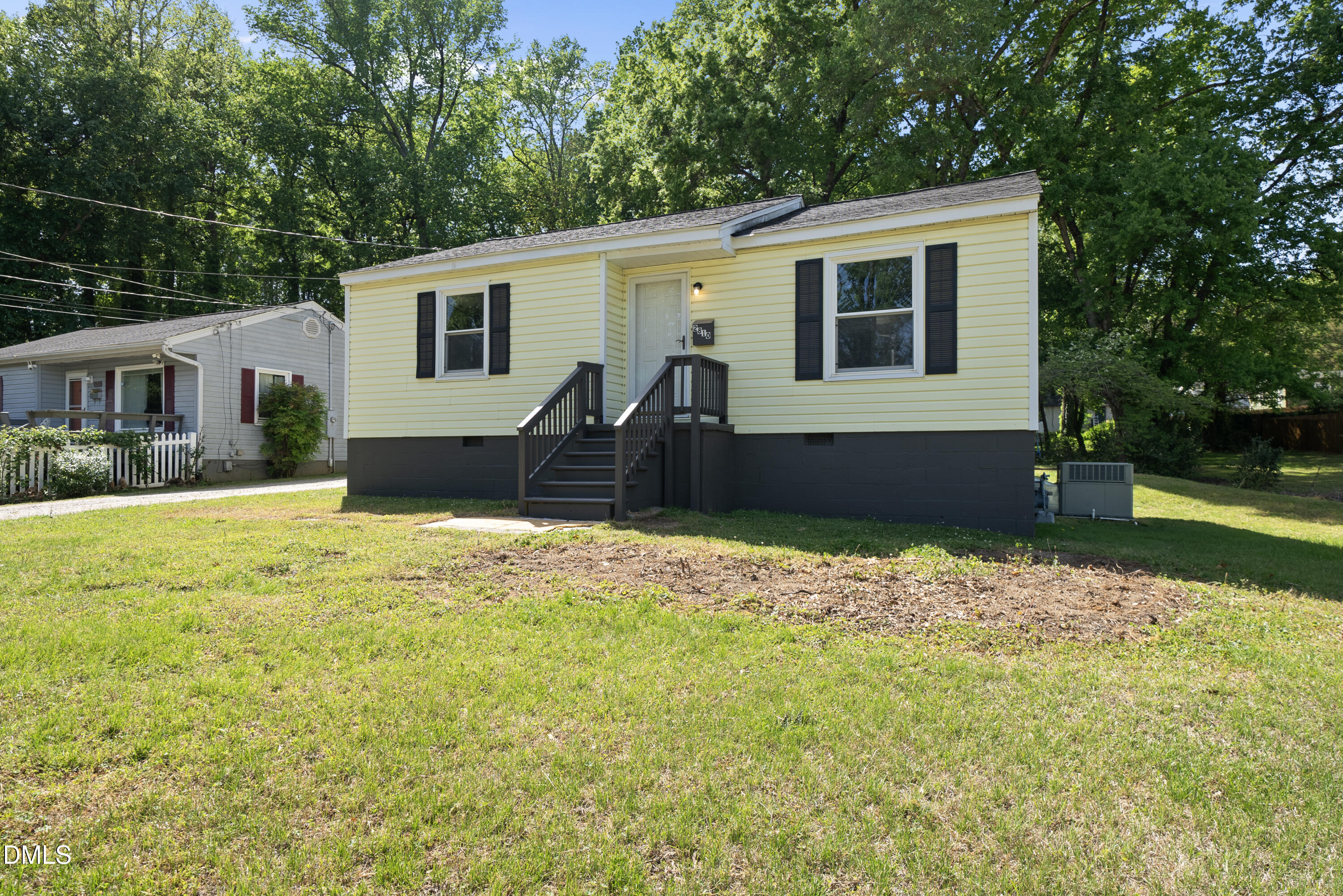 2810 Newbold Street Raleigh, NC 27603 - Photo 11 of 30 a front view of house with yard and trees