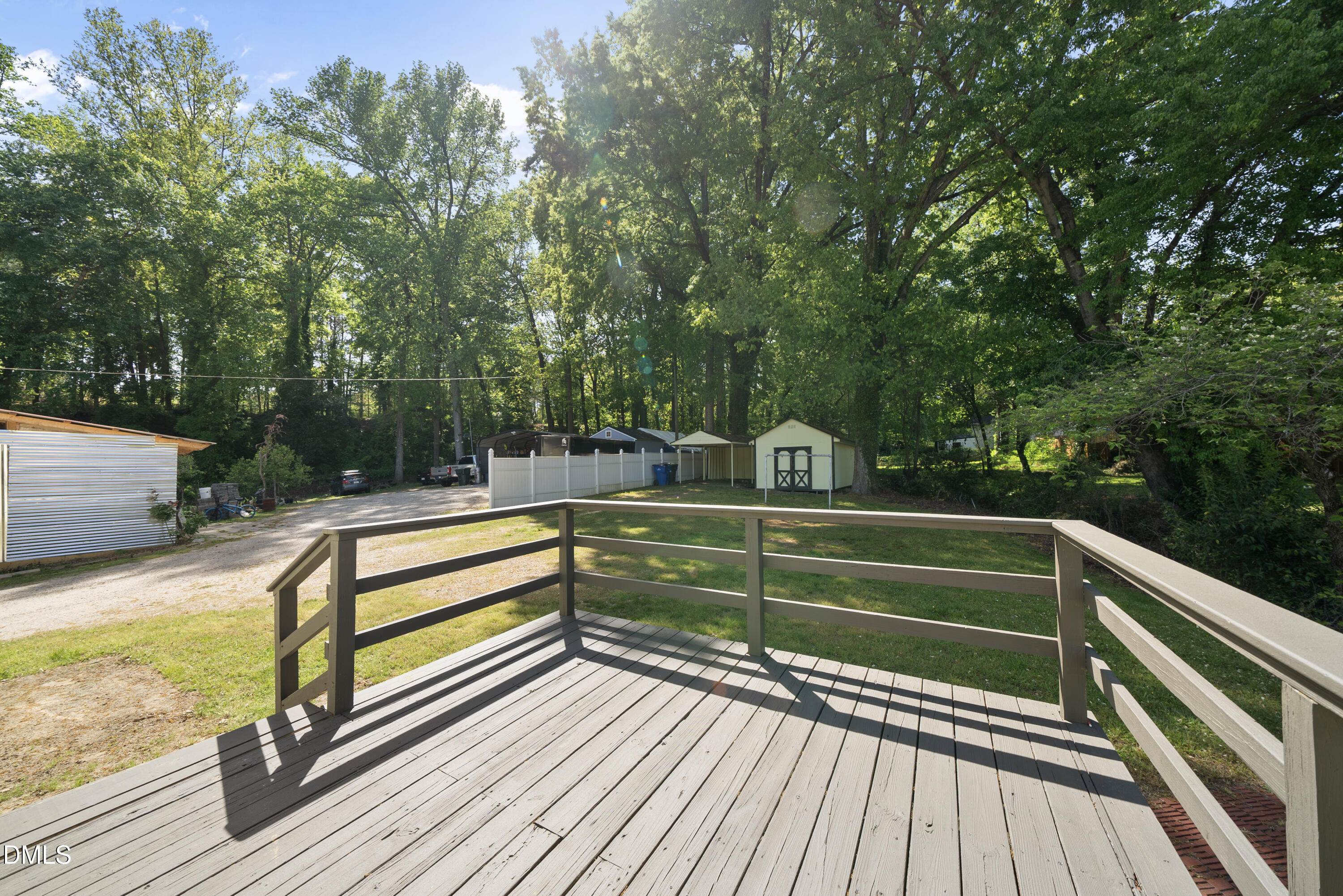 2810 Newbold Street Raleigh, NC 27603 - Photo 15 of 30 a view of outdoor space and deck
