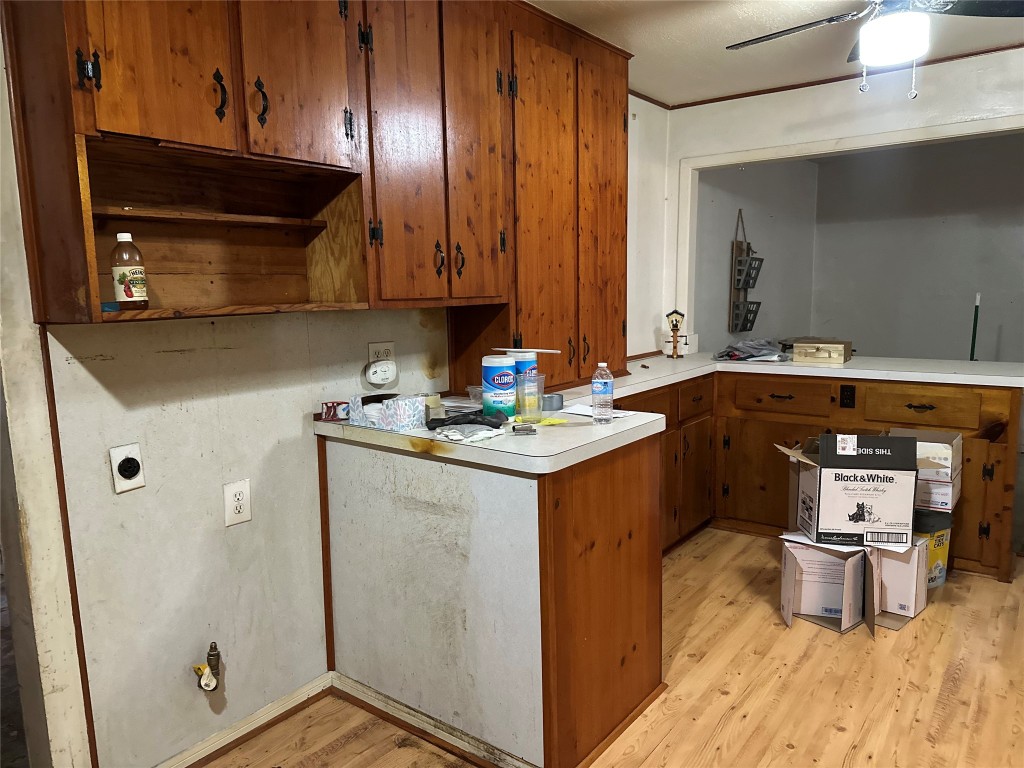 1001 Red Bud Street Channelview, TX 77530 - Photo 7 of 21 a kitchen with a sink and cabinets