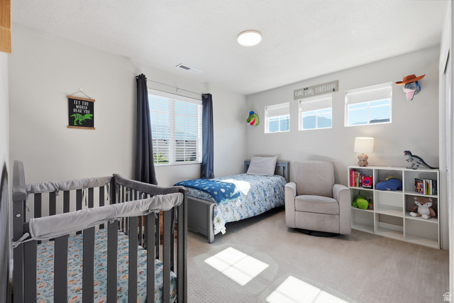 3244 West 1670th Street North Provo, UT 84601 - Photo 31 of 56 Light-filled room featuring multiple windows with blinds, a built-in closet, and light-toned wall paint