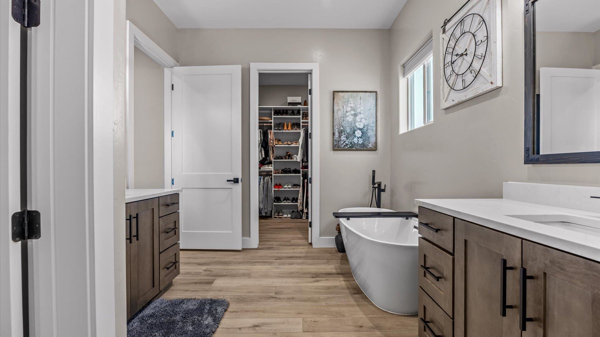 1774 Trapper Court Delta, CO 81416 - Photo 16 of 42 a bathroom with a toilet sink and mirror
