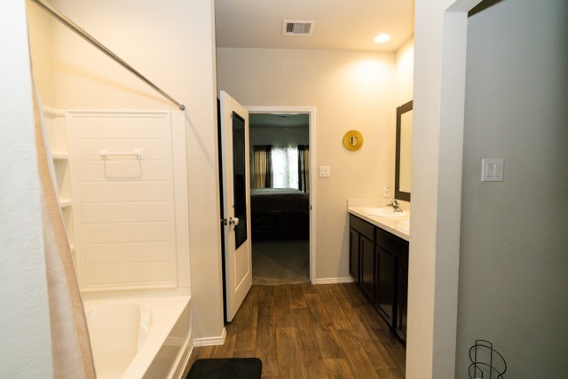 23123 Barrington Bluff Trail Spring, TX 77373 - Photo 30 of 50 a view of hallway with washer and dryer