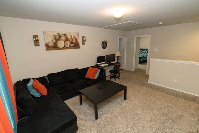 23123 Barrington Bluff Trail Spring, TX 77373 - Photo 36 of 50 a living room with furniture and wooden floor