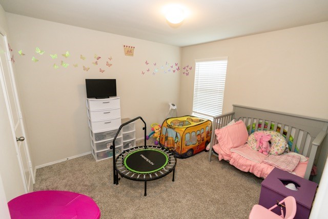 23123 Barrington Bluff Trail Spring, TX 77373 - Photo 40 of 50 a bedroom with furniture and a fan