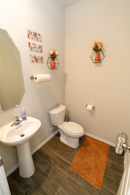 23123 Barrington Bluff Trail Spring, TX 77373 - Photo 44 of 50 a bathroom with a sink mirror and toilet