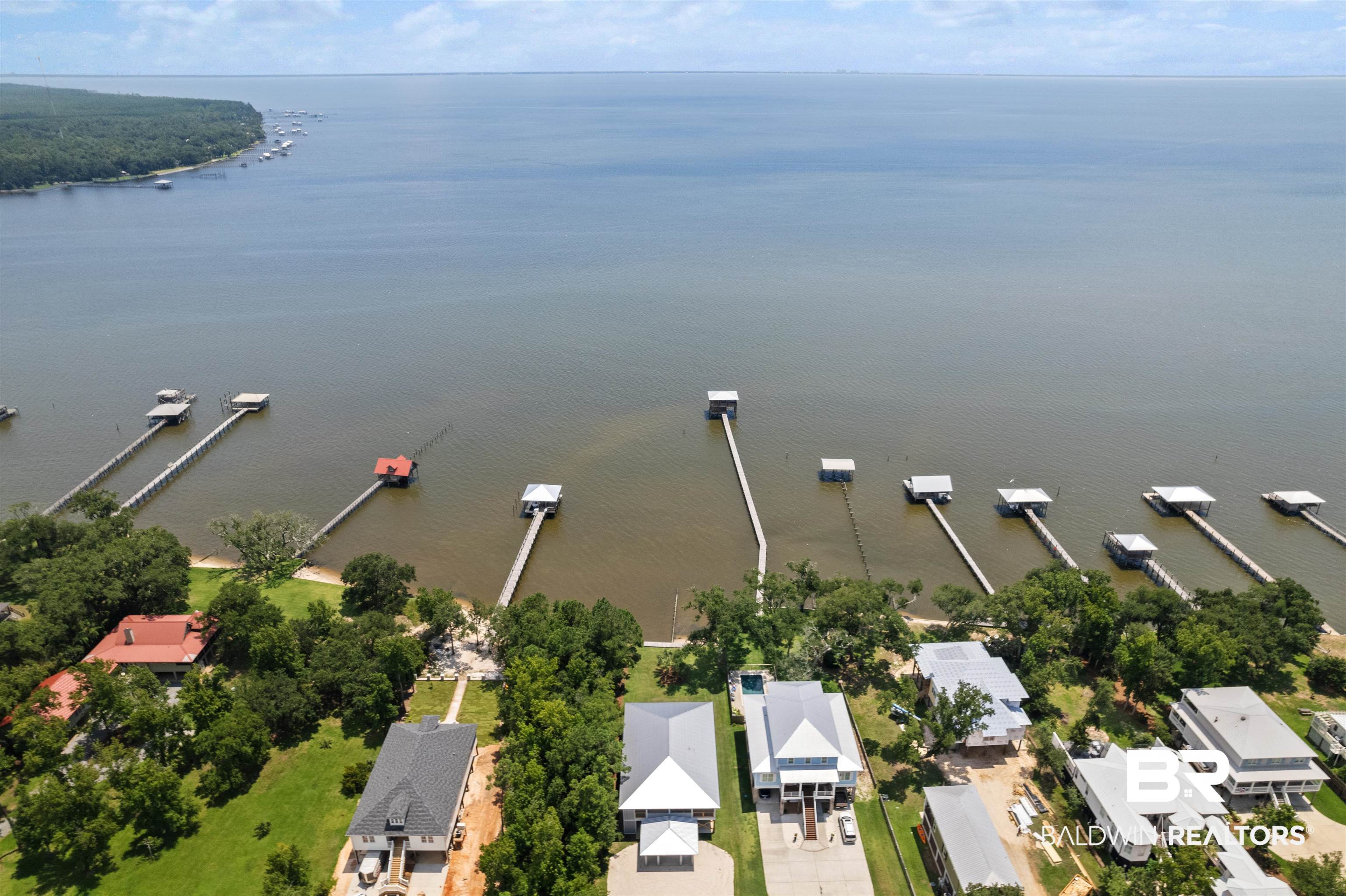 10507 County Road 1 Fairhope, AL 36532 - Photo 46 of 59 Aerial view with a water view